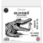 Craft Consortium Oliver's Adventures In A While Crocodile Clear Stamps ccdwstmp016