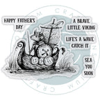 Craft Consortium Oliver's Adventures Little Viking Clear Stamps ccdwstmp015 image 1