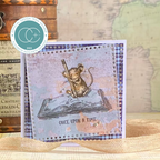 Craft Consortium Oliver's Adventures Memories Clear Stamps ccdwstp008 pencil
