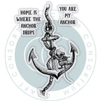 Craft Consortium Oliver's Adventures My Anchor Clear Stamps ccdwstmp012 image 1
