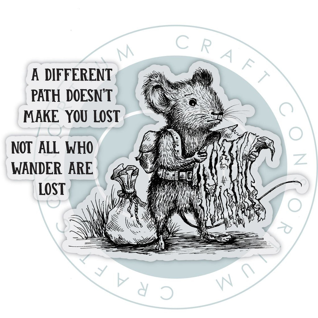 Craft Consortium Oliver's Adventures Not Lost Clear Stamps ccdwstmp018 image 1