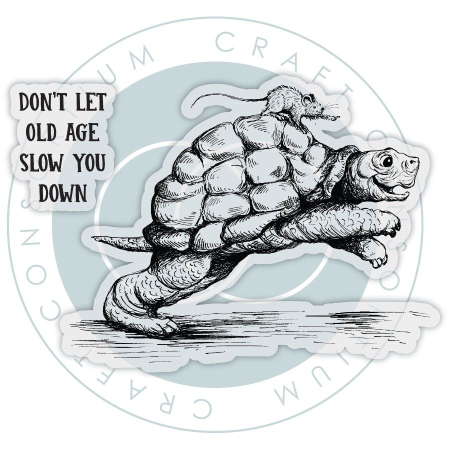Craft Consortium Oliver's Adventures Old Age Clear Stamps ccdwstp009 image 1
