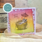 Craft Consortium Oliver's Adventures Paradise Clear Stamps ccdwstp005 colorful