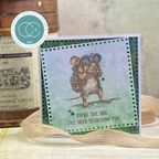 Craft Consortium Oliver's Adventures Searching Clear Stamps ccdwstp001 backpack