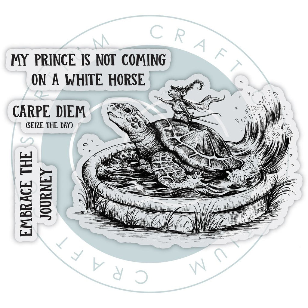 Craft Consortium Oliver's Adventures Seize The Day Clear Stamps ccdwstmp020 image 1