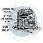Craft Consortium Oliver's Adventures Treasure Clear Stamps ccdwstmp019 image 1