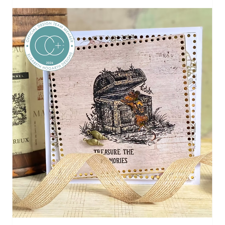 Craft Consortium Oliver's Adventures Treasure Clear Stamps ccdwstmp019 seashells