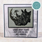 Craft Consortium Oliver's Adventures Wisdom Clear Stamps ccdwstp007 mouse