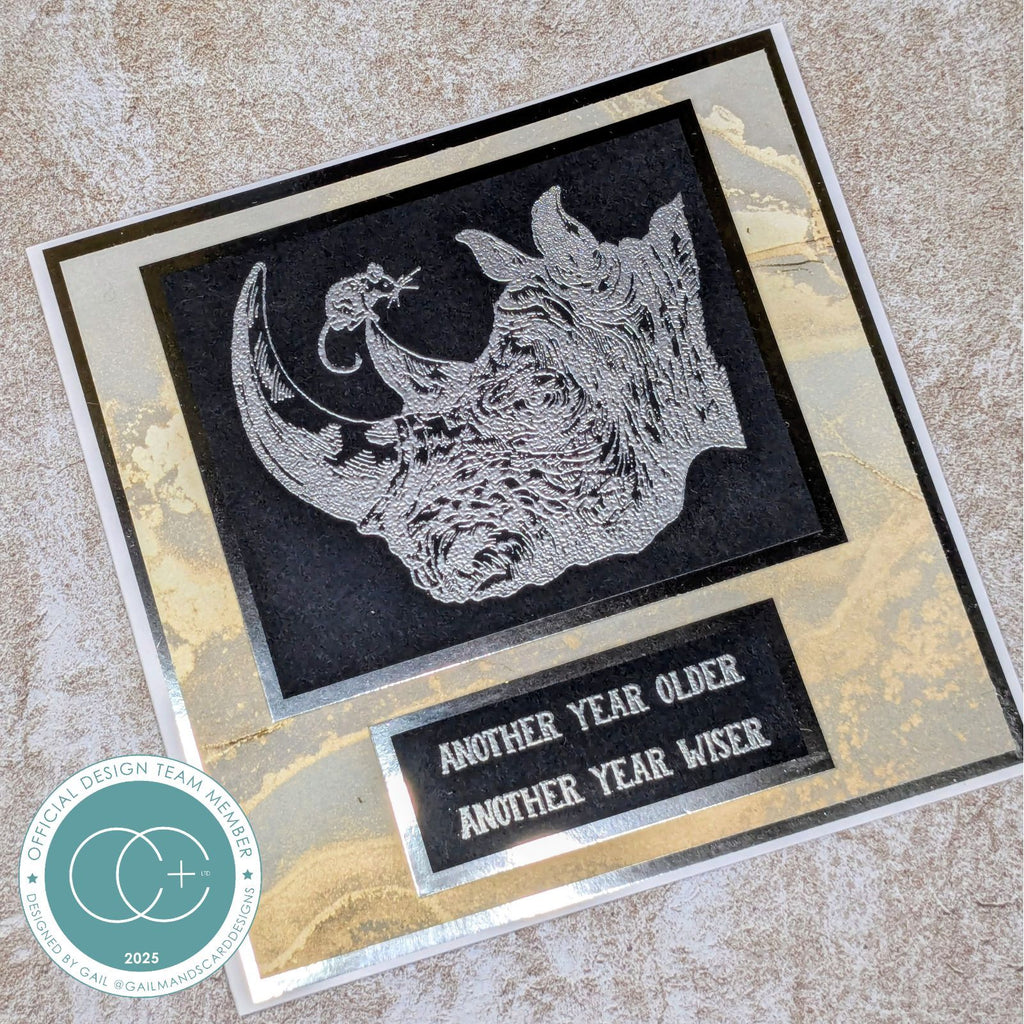 Craft Consortium Oliver's Adventures Wisdom Clear Stamps ccdwstp007 silver