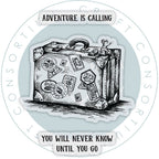 Craft Consortium Olivers Adventures Travel Clear Stamps ccdwstp010  image 1