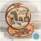Craft Consortium Olivia's Christmas Tale 12 x 12 Paper Pad ccppad050 winter wishes card