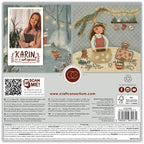 Craft Consortium Olivia's Christmas Tale 6 x 6 Paper Pad ccppad050b back of paper pack