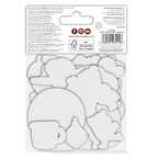 Craft Consortium Olivia's Christmas Tale Ephemera cceph016 back of packaging