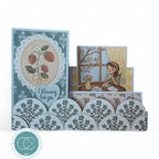 Craft Consortium Olivia's Wildflower Adventures 8 x 8 inch Paper Pad cclpad003 bird in a tree