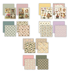 Craft Consortium Olivia's Wildflower Adventures 8 x 8 inch Paper Pad cclpad003 images
