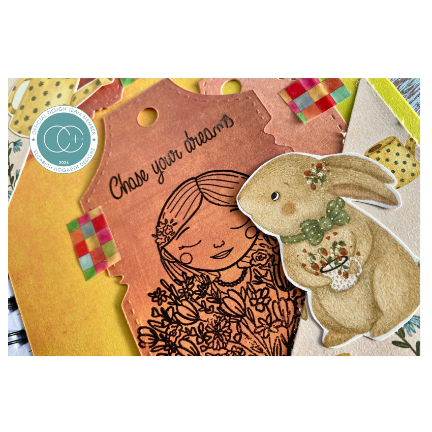 Craft Consortium Olivia's Wildflower Adventures Be A Wildflower Clear Stamps cclstmp007 chase you dreams