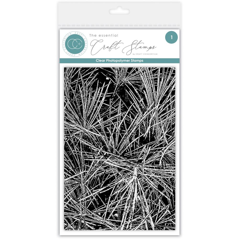 Craft Consortium Pine Needles Clear Stamp ccestmp014