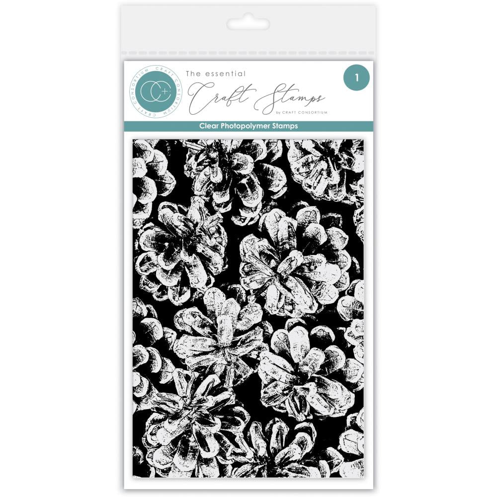 Craft Consortium Pinecomb Clear Stamp ccestmp015