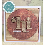 Craft Consortium Rust Textures 6 x 6 inch Paper Pack ccepad043b from me to you