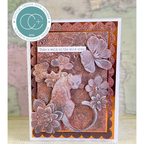 Craft Consortium Rust Textures 6 x 6 inch Paper Pack ccepad043b  panther