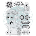 Craft Consortium Spell Book Clear Stamps cclstmp013 contents in package