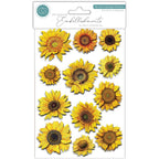 Craft Consortium Sunflower 3D Decoupage Flowers cestk008