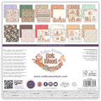 Craft Consortium Tales From Oak Wood 8 x 8 inch Paper Pad cclpad001 image 4