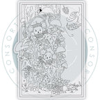 Craft Consortium Tales From Oak Wood Mice Tree Clear Stamps cclstmp001 image 1