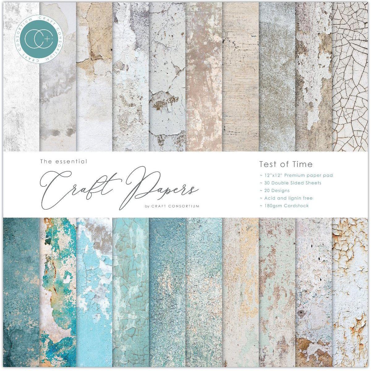 Craft Consortium Test of Time 12 x 12 Paper Pad ccepad033