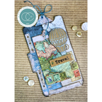 Craft Consortium The Collector 6 x 6 inch Premium Paper Pad ccepad038b hot air balloon