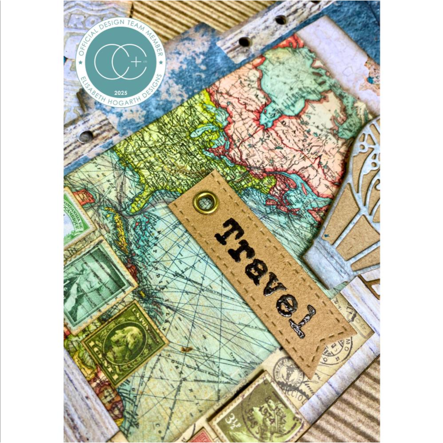 Craft Consortium The Collector 6 x 6 inch Premium Paper Pad ccepad038b world map