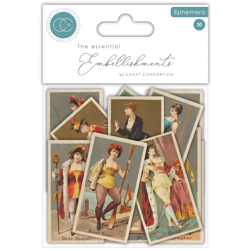 Craft Consortium The Collector Ladies Ephemera ceeph001 1