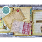 Craft Consortium The Collector Postcard Clear Stamps ccestmp016 journals