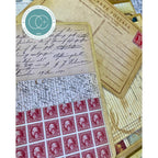Craft Consortium The Collector Postcard Clear Stamps ccestmp016 postcard postage