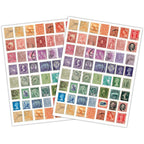 Craft Consortium The Collector Used Stamps Rub On Transfer Sheets cerubt002 president stamps