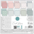 Craft Consortium The Essential Craft Papers Baroque 2 6 x 6 inch Paper Pack ccepad039b image 2