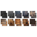 Craft Consortium The Essential Scorched Wood 12 x 12 inch Paper Pack ccepad034 product image