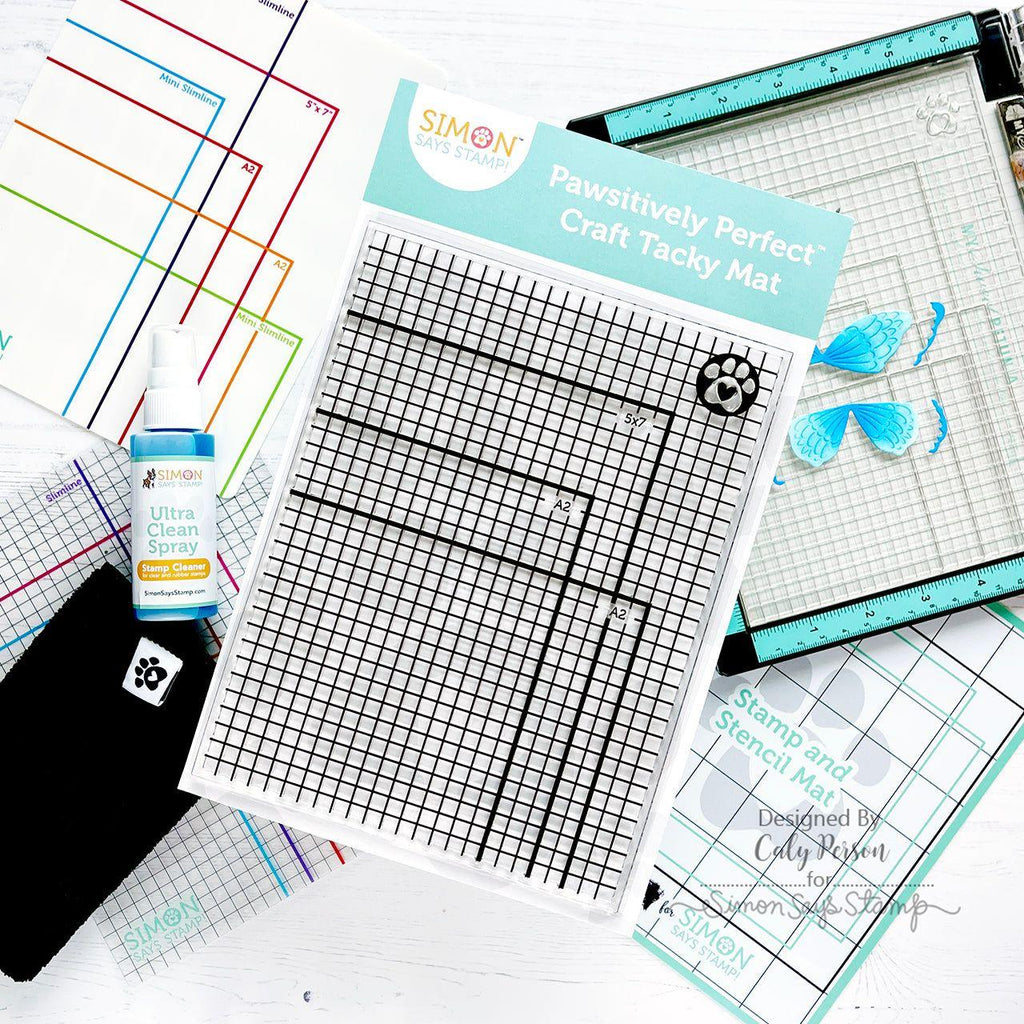 Simon Says Stamp Pawstively Perfect Craft Tacky Mat st0159 Stamptember