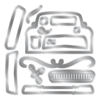 Crafter's Companion Classic Man Dies cc-mm-md-clma metal dies
