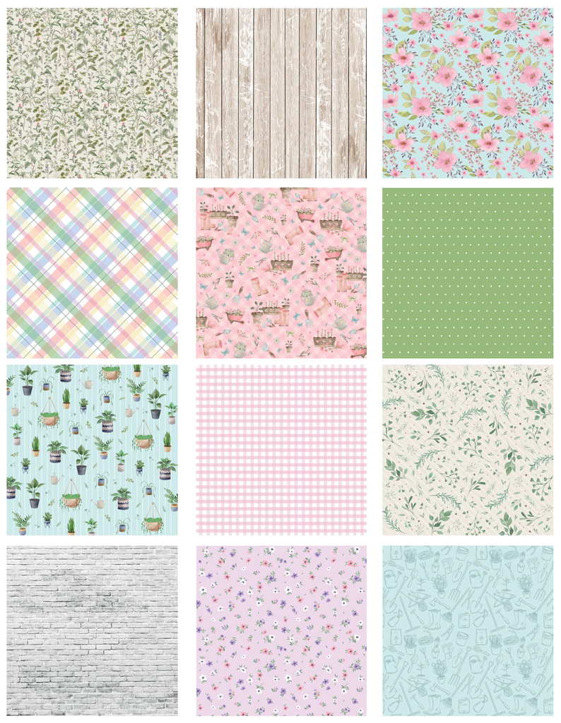 Crafter's Companion Garden 6 x 6 Paper Pad cc-gc-pad6 individual papers
