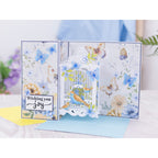 Crafter's Companion 3D Birdcage Garden Pavillion Pop Up Dies cc-md-3dgapav Wishing You Joy Card