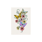 Crafter's Companion 42 Colour Flip Watercolour Paint Palette cc-flip-watpal Butterfly Card