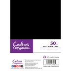 Crafter's Companion 5 x 7 Matt Black Cardstock cc-matt-blk5x7