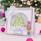 Crafter's Companion A Christmas Dream Chunky Iridescent Glitter ss-acd-chglit Card Sample
