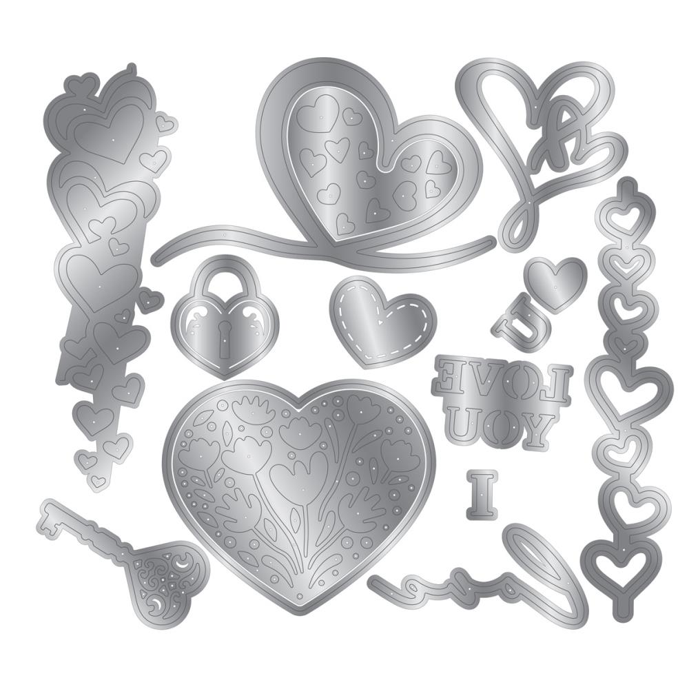 Crafter's Companion Amour Dies cc-md-ele-amour Product Image