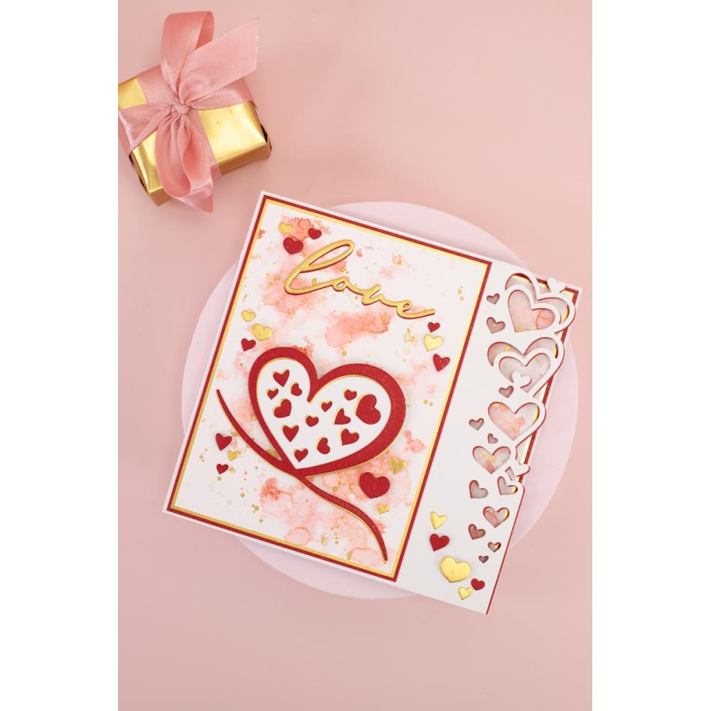 Crafter's Companion Amour Dies cc-md-ele-amour Valentine Card