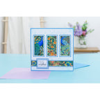 Crafter's Companion Beauty And Elegance Dies gp-md-cad-buel May All Your Wishes Come True Card