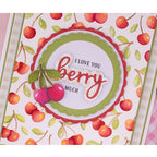 Crafter's Companion Berry Sentiment Clear Stamps And Dies Set ng-bb-std-bese I Love You Very Much Card