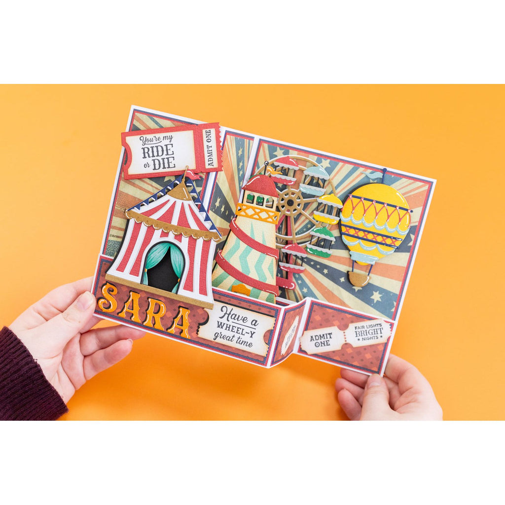 Crafter's Companion Big Top Dies vc-md-bito Circus Card