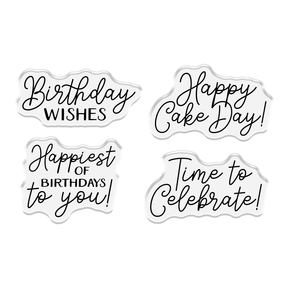 Crafter's Companion Birthday Cake Treat Box Dies cc-bc-std-sten-ckbx Party Sentiments